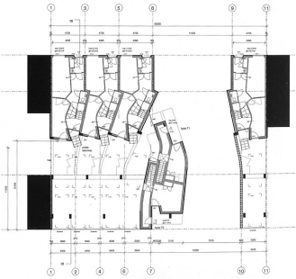 Six houses on the island of Borneo - Ground floor plan - foto: © EMBT