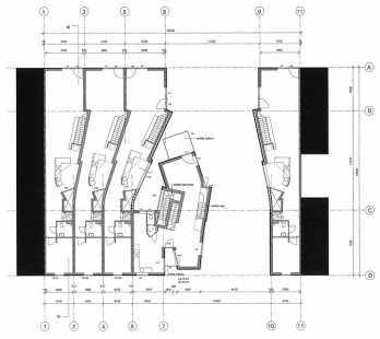 Six houses on the island of Borneo - Floor plan - foto: © EMBT