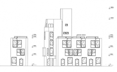 Six houses on the island of Borneo - <translation>Facade drawing</translation> - foto: © EMBT