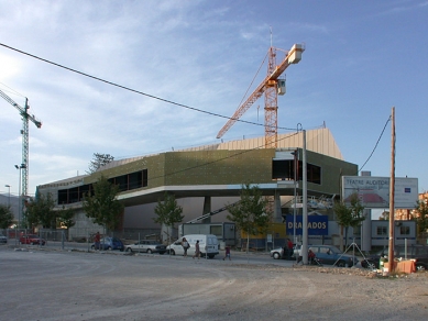 Divadlo ve Villajoyosa - Fotografie z průběhu stavby - foto: Petr Šmídek, 2006