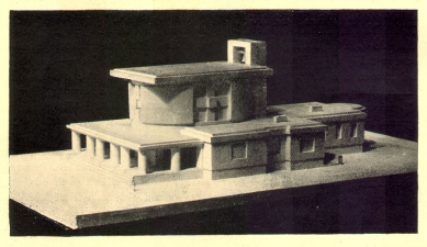 City Crematorium in Nymburk - Model from the front - foto: archiv redakce