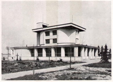 Městské krematorium v Nymburku - Dobová fotografie - foto: archiv redakce