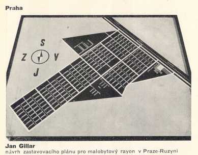 Malobytové sídliště na Ruzyni - Situace - foto: archiv redakce