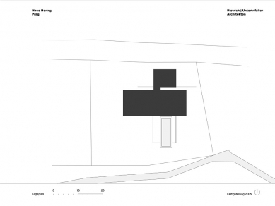 Rodinný dům v Lipanech - Situace - foto: © dietrich | untertrifaller architekten