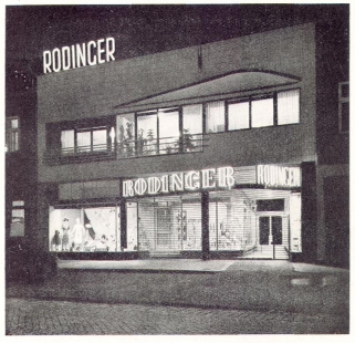 Obchodní dům Rodinger - foto: F.Illek - A.Paul, archiv redakce