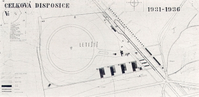 Soutěžní návrh letiště v Praze-Ruzyni - Situace areálu - foto: archiv redakce