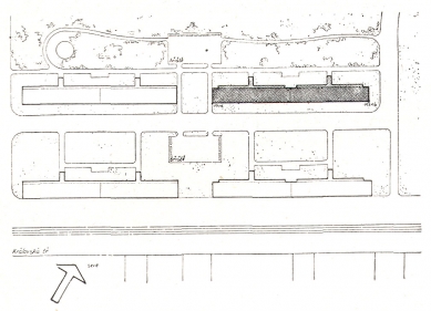 Obytné domy pro chudé obce pražské v Libni - Situace - foto: archiv redakce