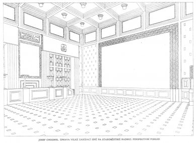 Modification of the large meeting Brožík Hall of the Prague Old Town Hall - foto: archiv redakce