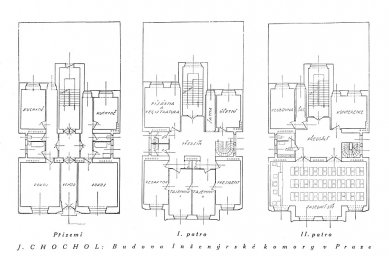 House of the Engineering Chamber - Flooplans - foto: archiv redakce