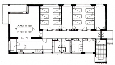 Dětský domov Dagmar - půdorys přízemí - foto: archiv redakce