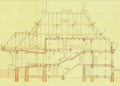 Rodinný dům v Háji u Mohelnice - Řez - foto: archiv redakce