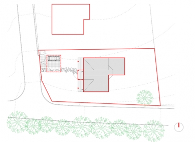 Wooden house "in the meadow" - Situation