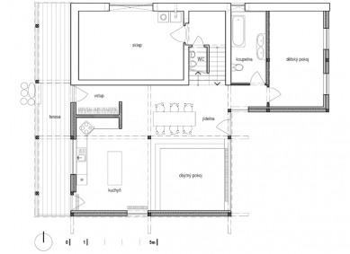 Wooden house "in the meadow" - I'm sorry, but I would need the text that you want translated in order to assist you. Could you please provide the text?