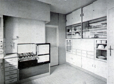 The private villa of Bohuslav Fuchs - Kitchen - foto: archiv redakce