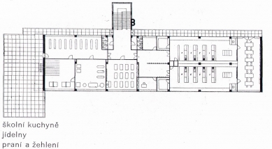 Professional School for Women's Professions Vesna and Eliska Machova Home - School - floor plan of the 2nd floor - foto: archiv redakce