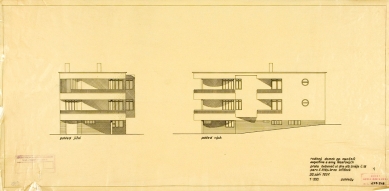 Tesařova vila - Pohledy - foto: Kopie originálních plánů architekta Fuchse byly poskytnuty Muzeem města Brna