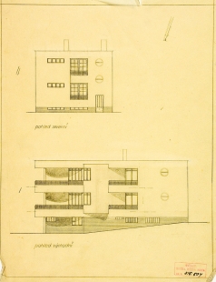 Tesařova vila - Pohledy - foto: Kopie originálních plánů architekta Fuchse byly poskytnuty Muzeem města Brna