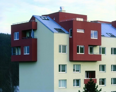 Construction of an extension on a panel building in Brno-Bystrc - foto: Libor Teplý