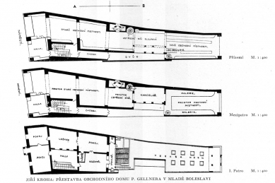 Reconstruction of the wholesale store of Pavel Gellner - <translation>Playouts</translation> - foto: archiv redakce