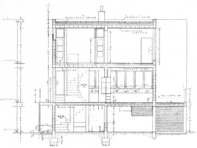 Vila pod Wilsonovým lesem - Řez - foto: archiv redakce