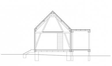 Dům na louce - Řez - foto: ARCHTEAM