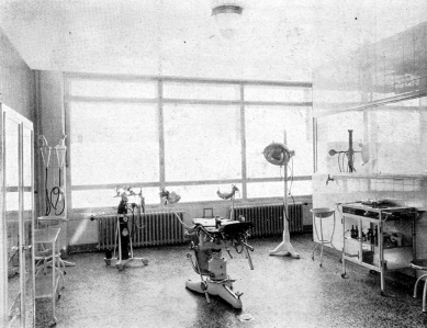 Sanatorium MUDr. V. Šilhana - Operační sál - foto: archiv redakce