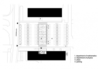 Fakulta matematiky - Situace - foto: © bevk perović arhitekti