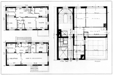 Vila Stein - <p>floor plans</p> - foto: archiv redakce