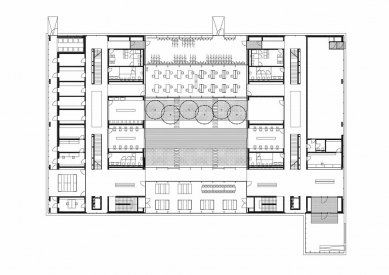 Student Housing Poljane - <!DOCTYPE html>
<html>
<head>
    <title>Floor Plan</title>
</head>
<body>
    <h1>Ground Floor Plan</h1>
</body>
</html> - foto: bevk perović arhitekti