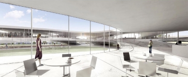 Rolex Learning Centre - Visualization of the project from 2006 - foto: SANAA, Tokio