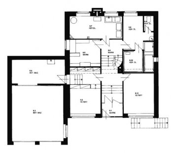 The architect Janák's own house - Basement after reconstruction from 1998 - foto: archiv redakce