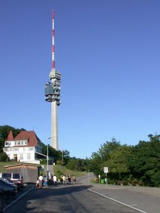 Telekomunikační věž Bettingen - foto: © Petr Šmídek, 2003