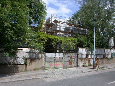 Vila Richarda Gibiana v Bubenči - Průběh rekonstrukce vily - foto: © Petr Šmídek, 2005