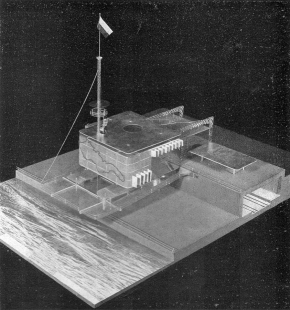 Československý pavilón na Mezinárodní výstavě umění a techniky v moderním životě - Model - foto: archiv redakce