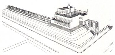 První projekt vily lékaře a spisovatele Vladislava Vančury na Zbraslavi - Perspektiva - foto: archiv redakce