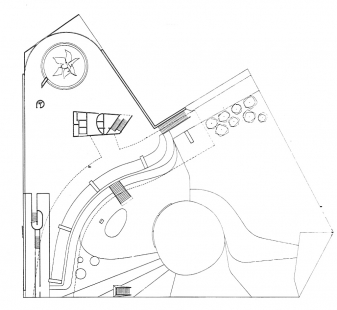 <title>French Communist Party Headquarters</title>    French Communist Party Headquarters - Floor plan of the esplanade