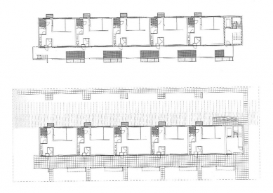 20 Apartments for the Eldery - Půdorysy - foto: © IR Wiel Arets Architect & Associates