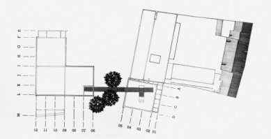 Academie van Beeldende Kunsten - Situace - foto: © IR Wiel Arets Architect & Associates