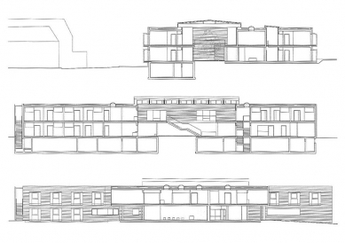 Domov důchodců St. Nikolaus - Řezy - foto: © kadawittfeldarchitektur