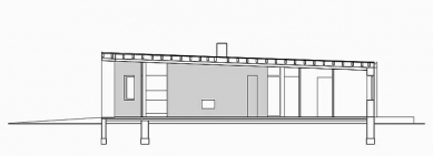 Dům s kabinou - Řez - foto: KWK PROMES