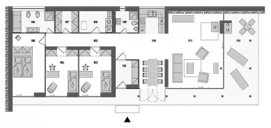 Rodinný dům ve Chvalíkovicích - Půdorys - foto: Atelier 38