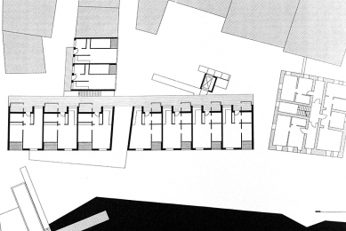 Dům s pečovatelskou službou v Eichstättu - Půdorys patra - foto: © Architekturbüro Huber