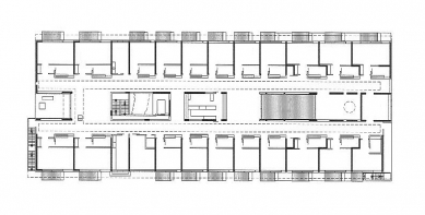 Nursing Home in Passail - Půdorys patra - foto: © Gerhard Mitterberger