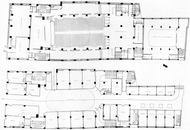 Palác U Stýblů (Palác Alfa) - Půdorysy - foto: archiv redakce