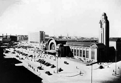 Helsinki Central railway station - Historický snímek