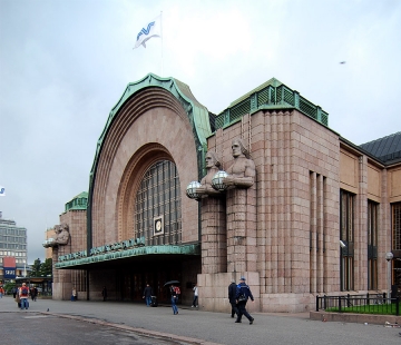 Hlavní helsinské nádraží - foto: © Petr Šmídek, 2007