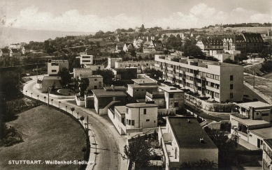 Weissenhofsiedlung - Dobová pohlednice - foto: archiv redakce