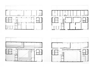 AV-School, Educational building for audio-visual studies - Půdorysy - foto: © ARK-house arkkitehdit Oy