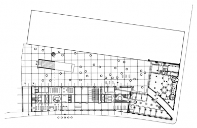 Administrativní budovy Stakes a Senate - Půdorys přízemí - foto: © Heikkinen-Komonen Architects