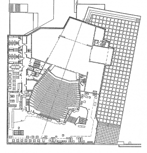 Jyväskylä City Theatre - Floor plan - foto: archiv redakce